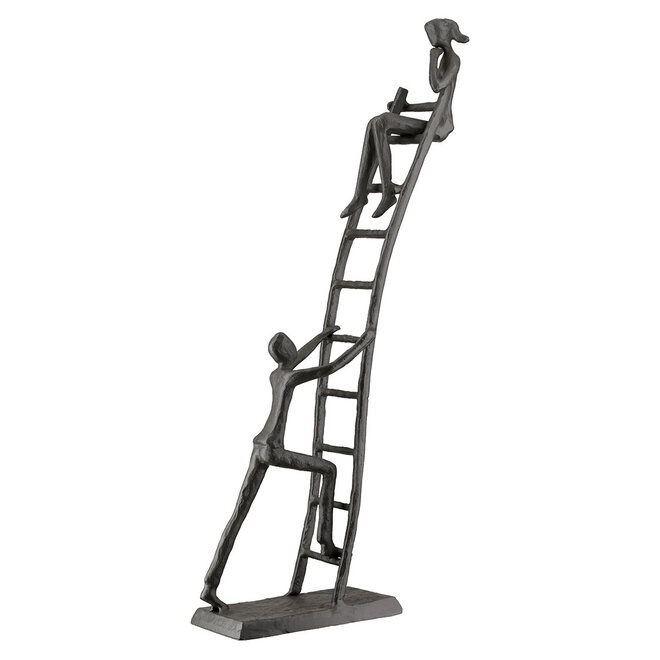 Metal-Sculpture 'Expectations', H33cm