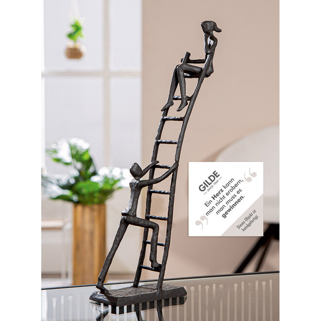 Metal-Sculpture 'Expectations', H33cm