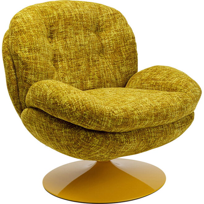 Draaifauteuil Cosy - Gemêleerd Geel