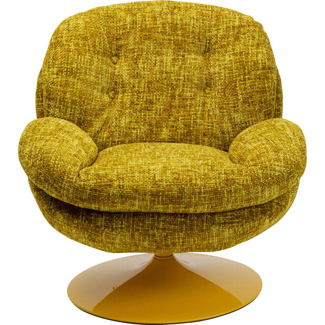 Draaifauteuil Cosy - Gemêleerd Geel
