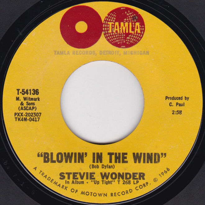 Muziekdoosje met melodie: Blowin' in the wind