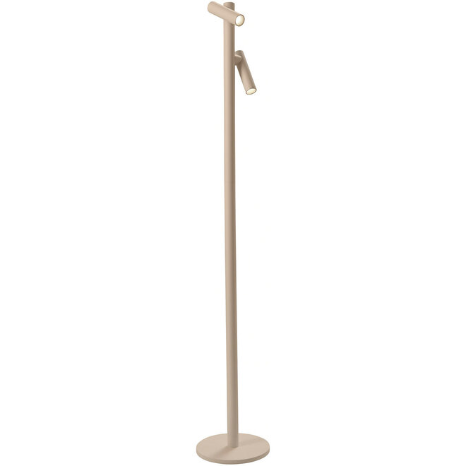 Sompex Oplaadbare Leeslamp Tubo, zand 2-lichts