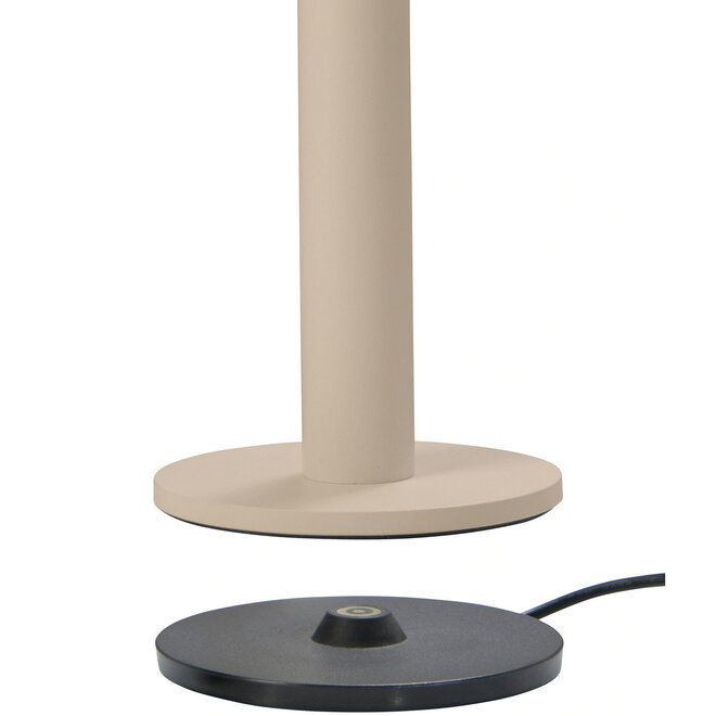 Sompex Oplaadbare Leeslamp Tubo, zand 2-lichts