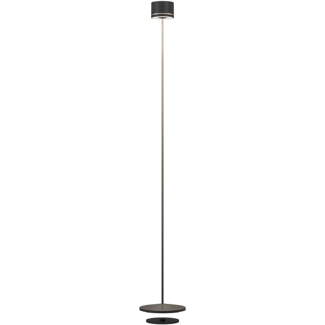 Sompex Oplaadbare Vloerlamp Monza, zwart H120 cm