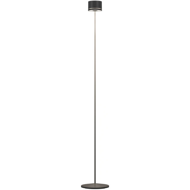Sompex Oplaadbare Vloerlamp Monza, zwart H120 cm