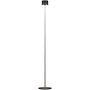 Sompex Oplaadbare Vloerlamp Monza, zwart H120 cm
