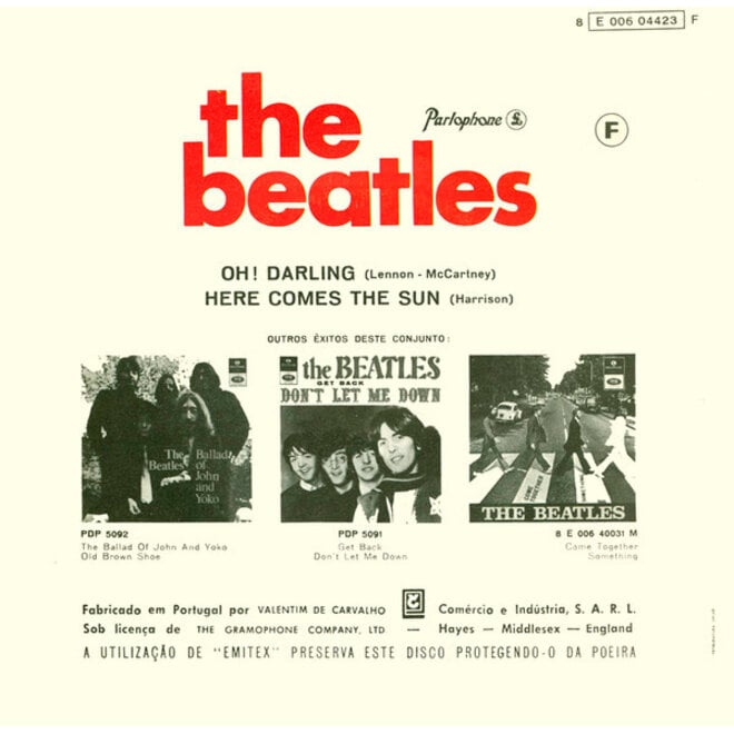 Muziekdoosje met melodie: Here Comes the Sun (The Beatles)