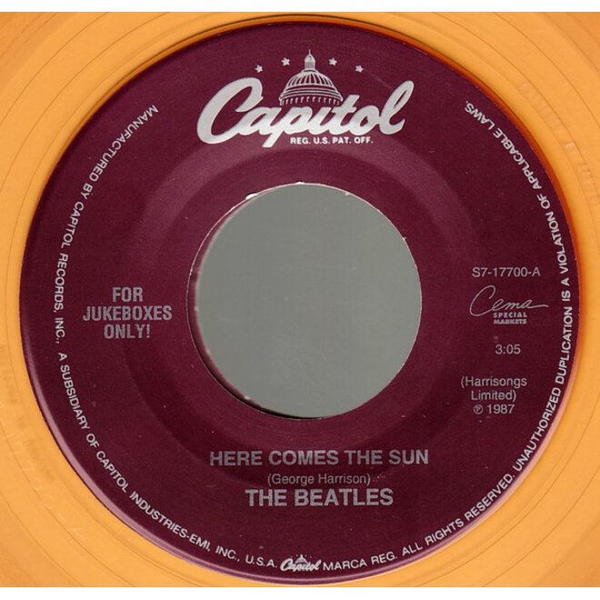 Muziekdoosje met melodie: Here Comes the Sun (The Beatles)