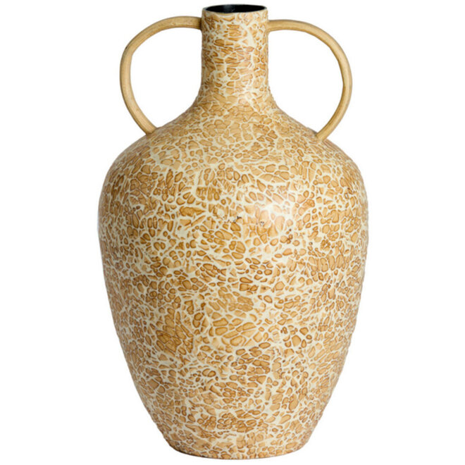 Bamboe nature vaas "Cabra" H42cm
