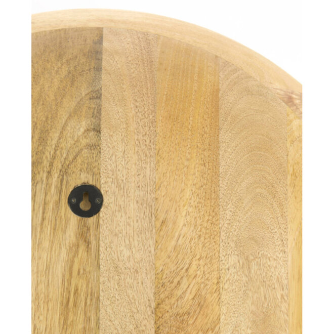 Houten ronde schaal "Simnas Mango" natural Ø50cm