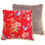 Sierkussen Vivienne met pom-pom rand 45x45cm
