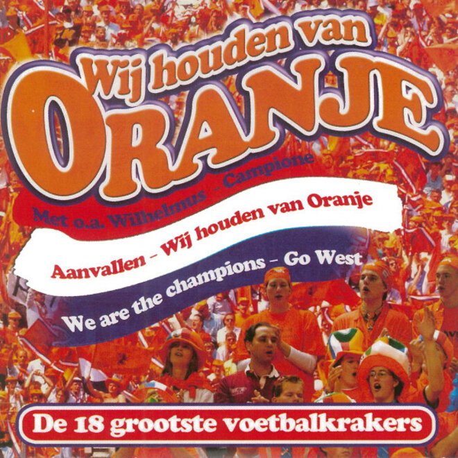 Muziekdoosje met melodie: Wij houden van Oranje