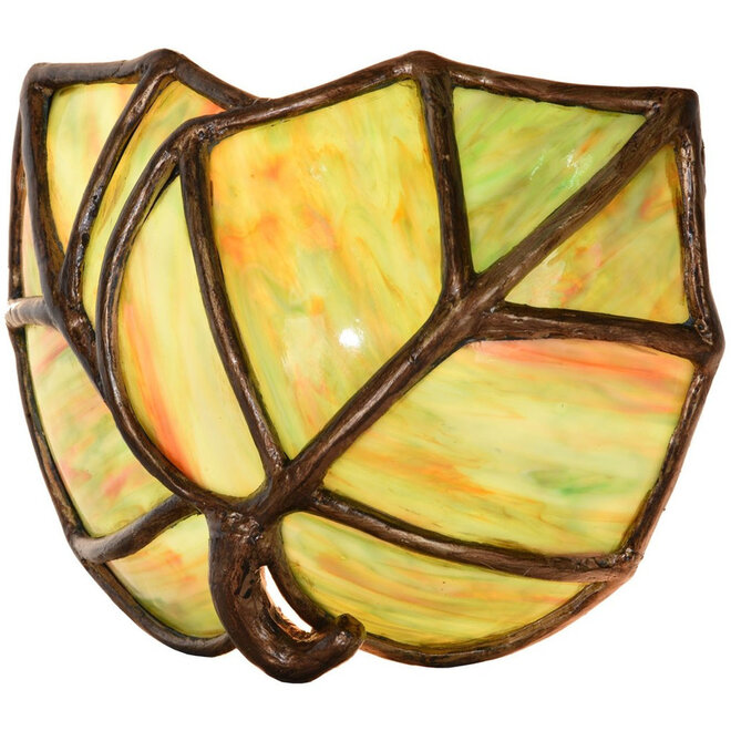 Tiffany Wandlamp Alocasia Leafs