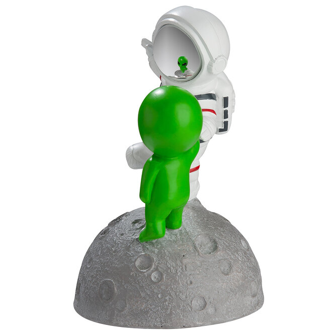 Deco Beeldje 'Astronaut met Alien'