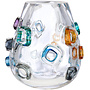 Glazen Vaas Maledivia H22cm