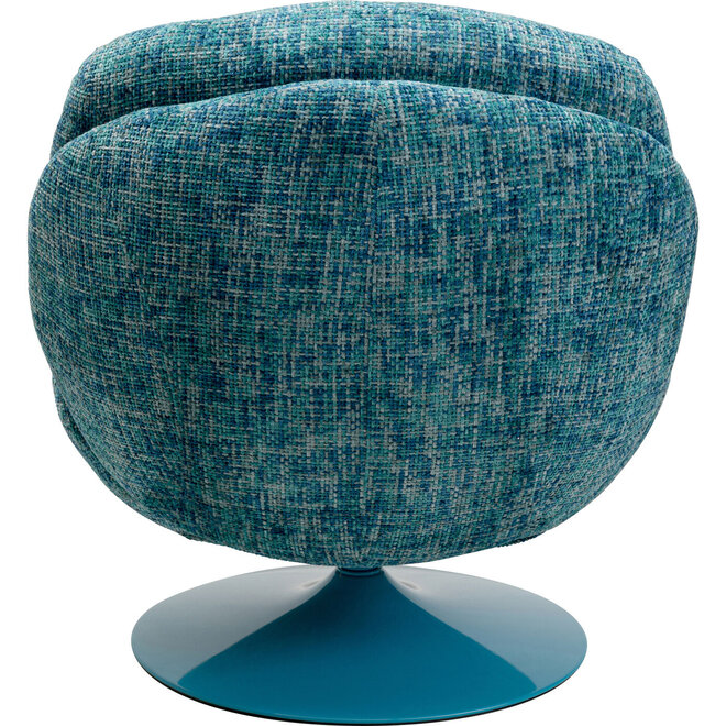 Draaifauteuil Cosy - Gemêleerd Blauw