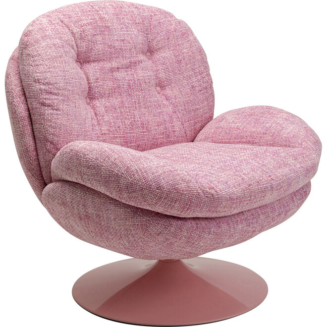 Draaifauteuil Cosy - Gemêleerd Roze