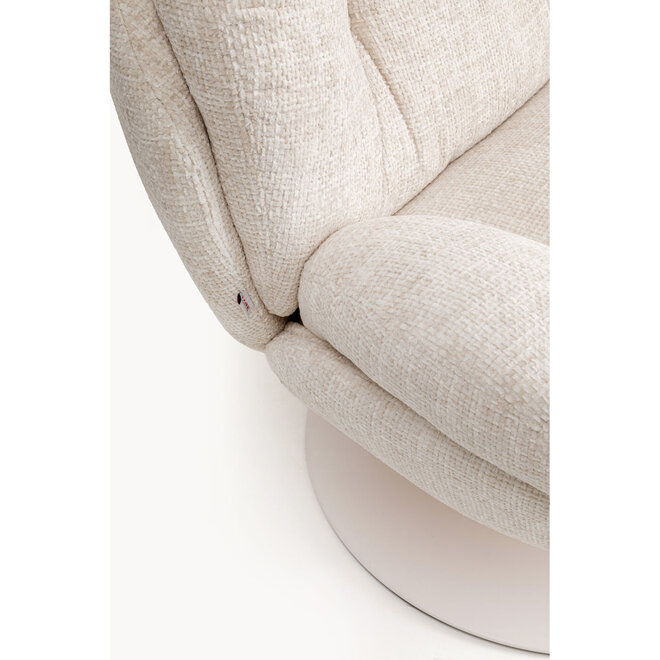 Draaifauteuil Cosy - Gemêleerd Licht Beige