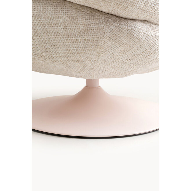 Draaifauteuil Cosy - Gemêleerd Licht Beige