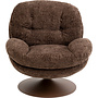 Draaifauteuil Cosy - Gemêleerd Bruin