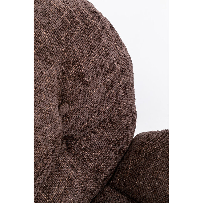 Draaifauteuil Cosy - Gemêleerd Bruin