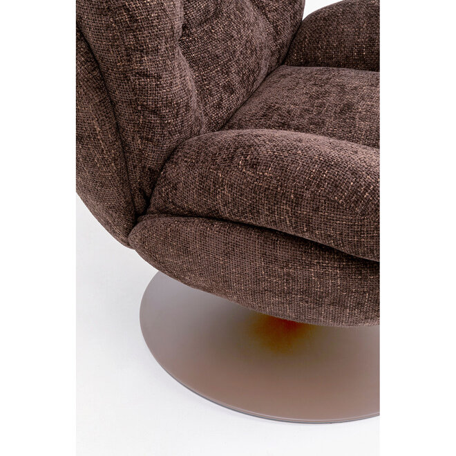 Draaifauteuil Cosy - Gemêleerd Bruin