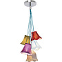 Hanglamp Saloon Flowers 5-lichts