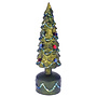 LED Glazen Kerstboom Groend H30cm