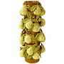 Stenen Vaas Peren, bruin H46cm