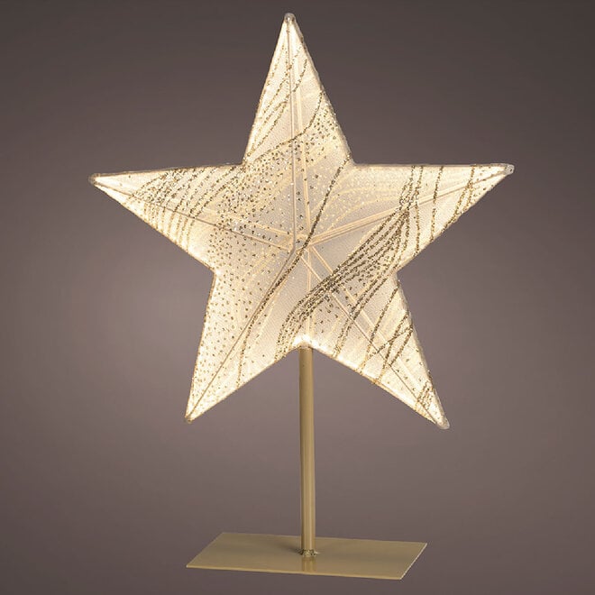 Tafellamp Ster, goud 50cm