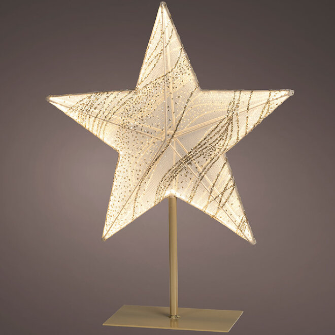 Tafellamp Ster, goud 68cm