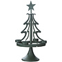 Adventskandelaar Kerstboom Abeto, donkergroen 42cm
