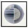 Wanddeco 3D "Memphis", A Circle of Slats, 90x90cm