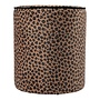 Decoratieve Velvet Leopard Poef