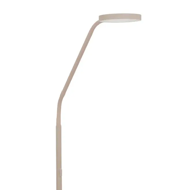 Vloerlamp Málaga Zand + Dimmer H130 cm