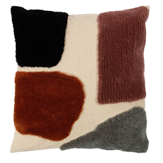 Sierkussen Dominica Multi Earth 45x45cm