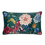 Sierkussen Imelda Blauw 35x50cm