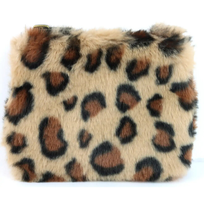 Fashion Opberg Rits Tasje / Etui Luipaardprint