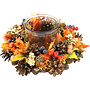 Kaarsenhouder Herfstkrans  Ø25cm