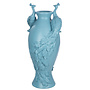 Vloer Vaas Koh Amphora Peacock Blauw 76cm