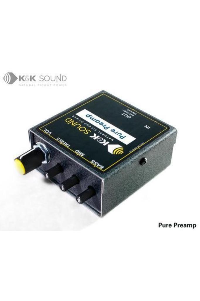 K&K Pure Preamp (with optonial Belt Clip) The Fellowship of Acoustics