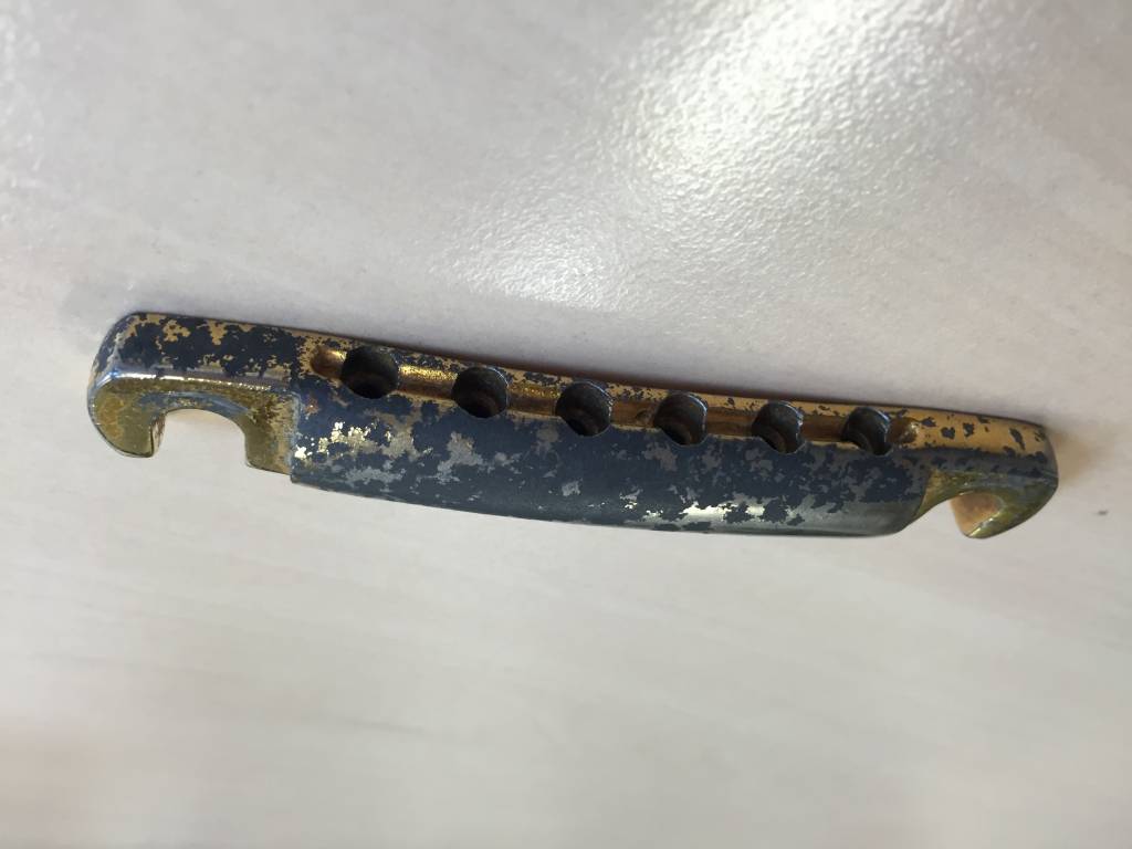 Gibson Lightweight Tailpiece Gold 1968 The Fellowship of Acoustics