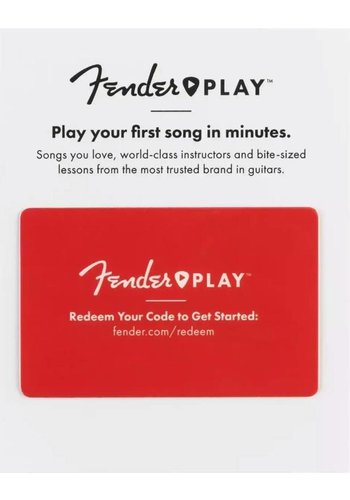 Fender Fender Play 12 month card