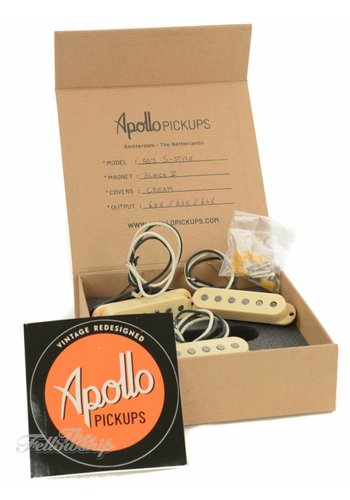 Apollo Apollo Pickups 50's S-Style Alnico V Cream Set