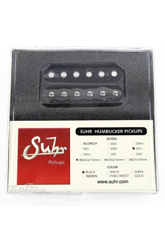 Suhr SSH Pickup Bridge 50mm Black - エレキギター