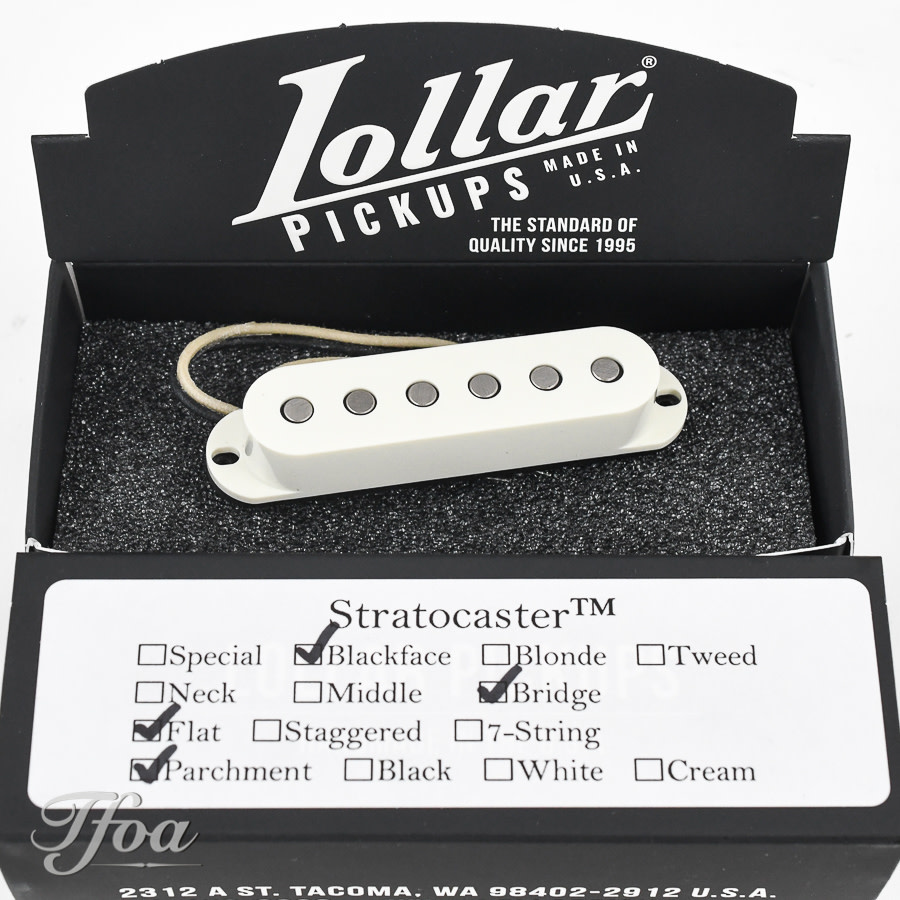 lollar blackface strat pickups