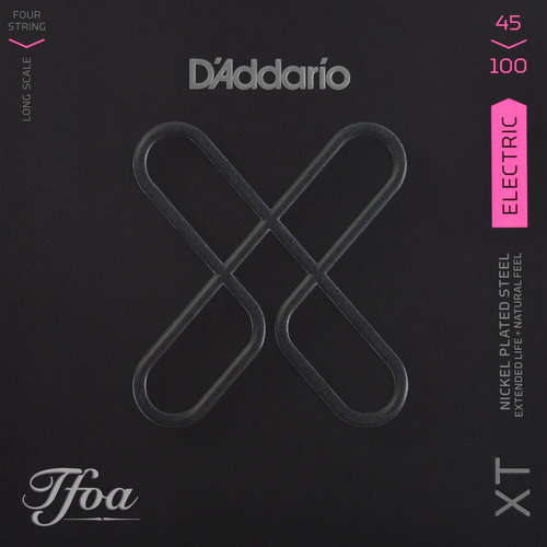 D'Addario D'Addario XTB45100 NPS Long Scale Bass Strings 45-100 Regular Light