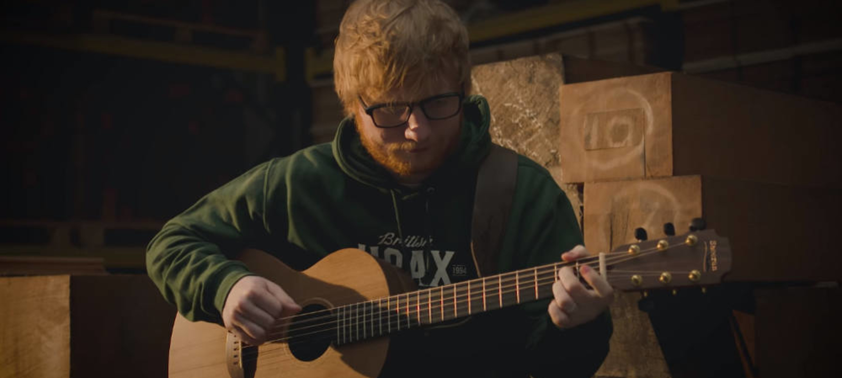 Op welke gitaar speelt Ed Sheeran?