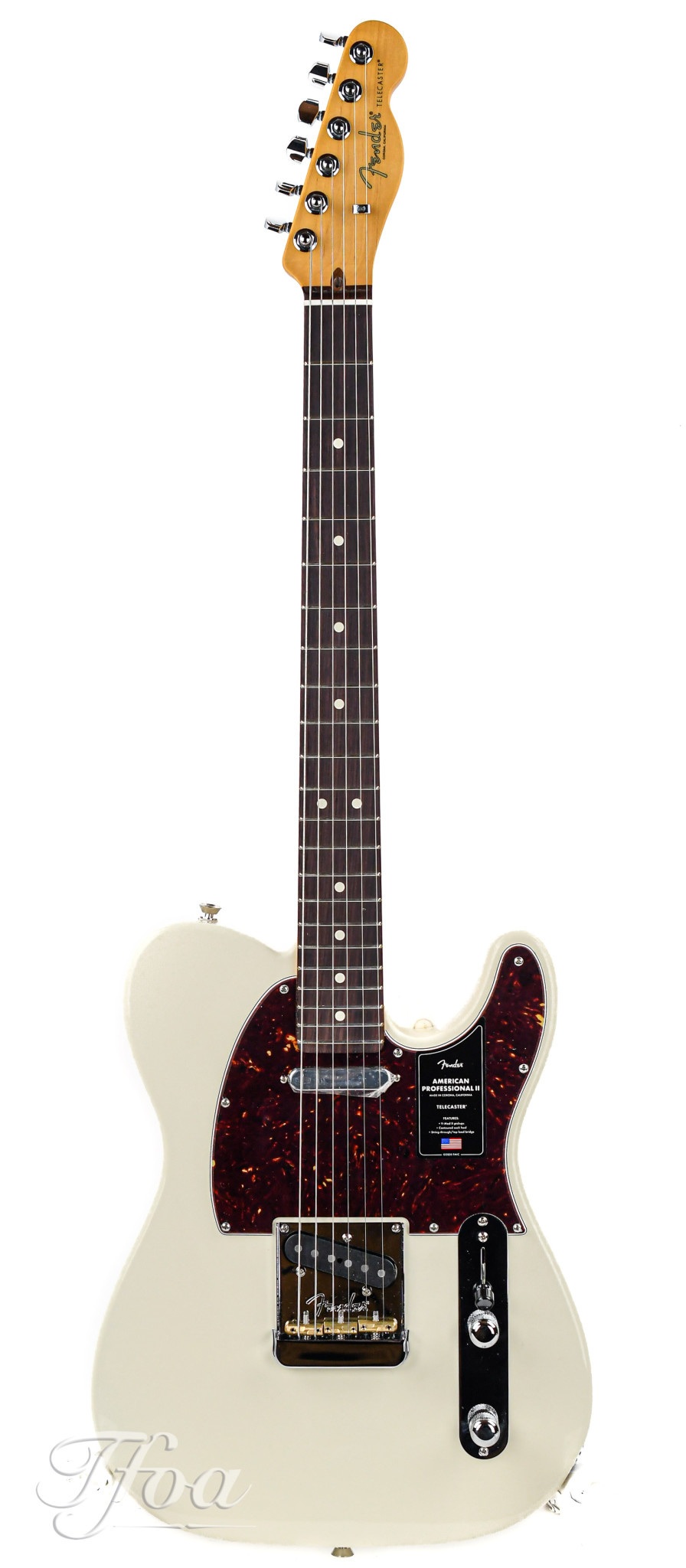 fender telecaster white rosewood