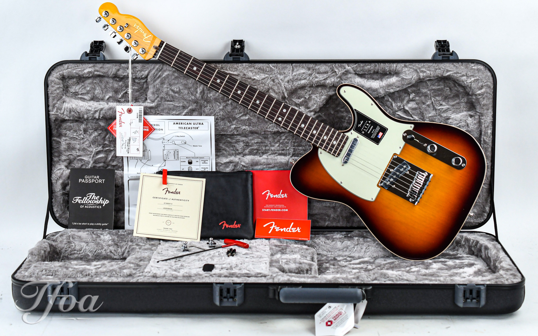 Fender American Ultra Telecaster Rosewood Fingerboard Ultraburst - The  Fellowship of Acoustics